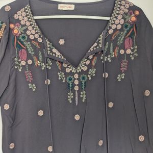 Boho flower top